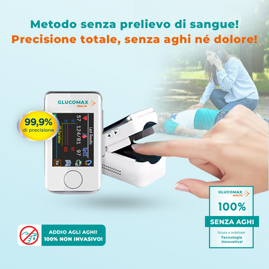 Misuratore laser non invasivo GlucoMax